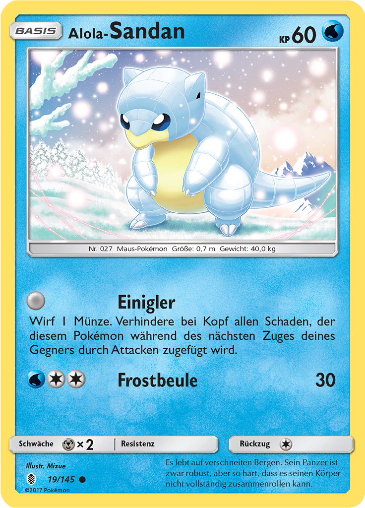 Alola-Sandan (Reverse Holo)