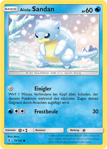 Alola-Sandan (Reverse Holo)