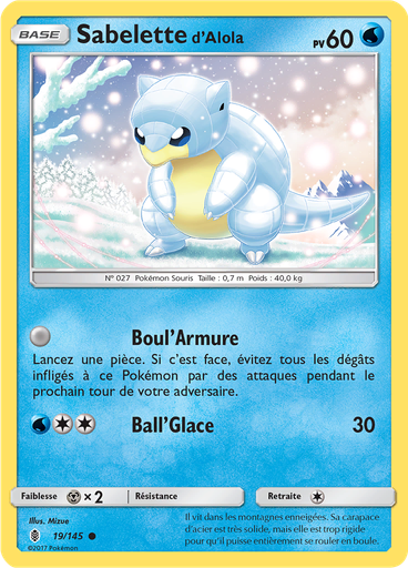 Sabelette d’Alola (Reverse Holo)