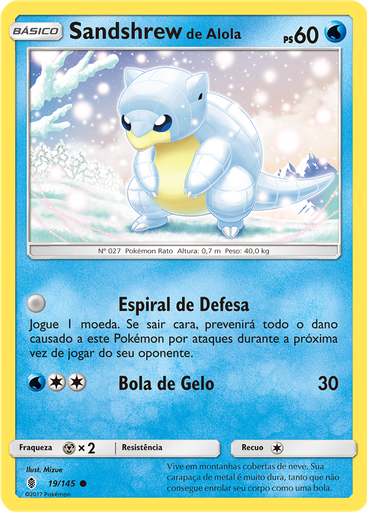 Sandshrew de Alola (Reverse Holo)