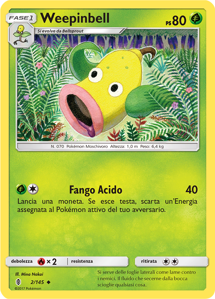 Weepinbell (Reverse Holo)