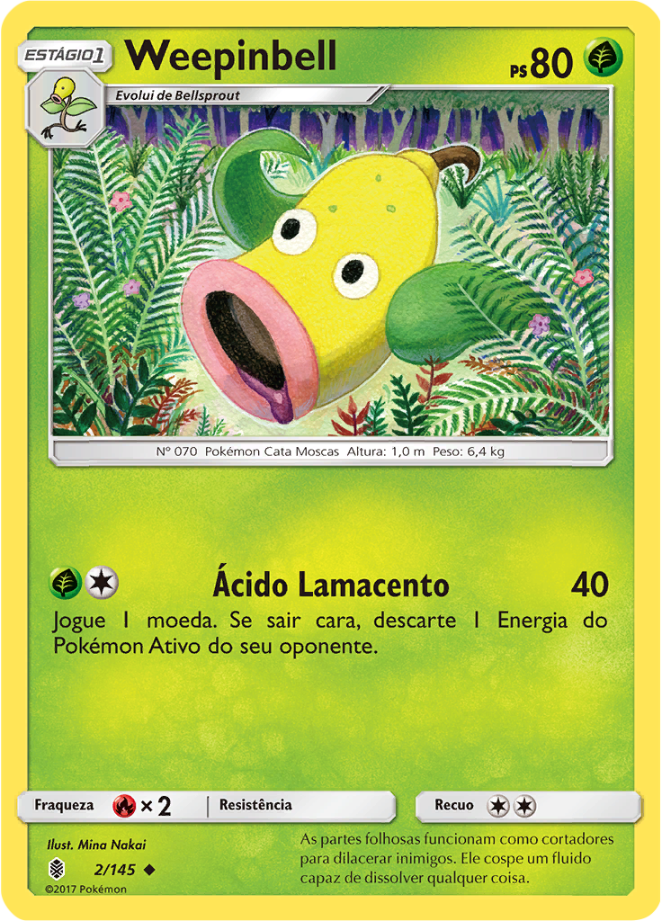 Weepinbell (Reverse Holo)