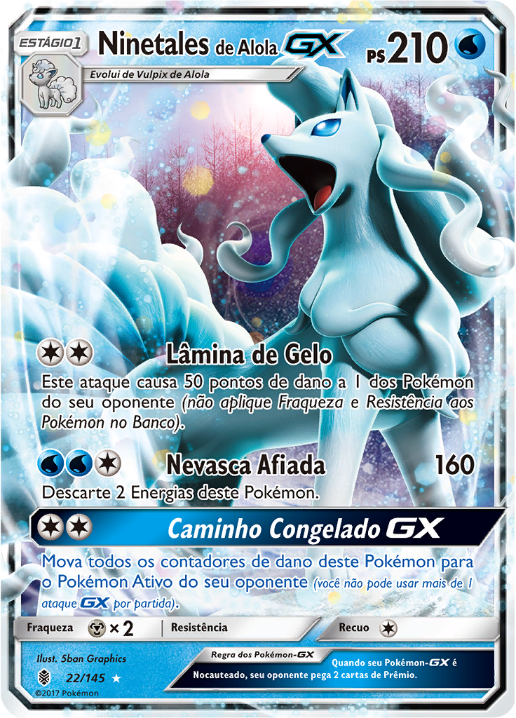 Ninetales de Alola GX