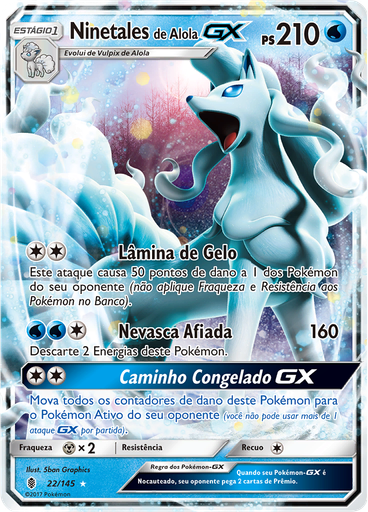 Ninetales de Alola GX