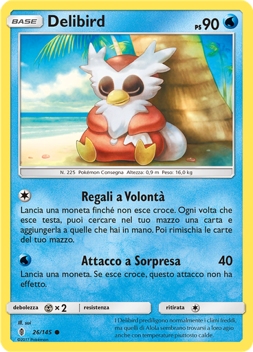 Delibird (Reverse Holo)