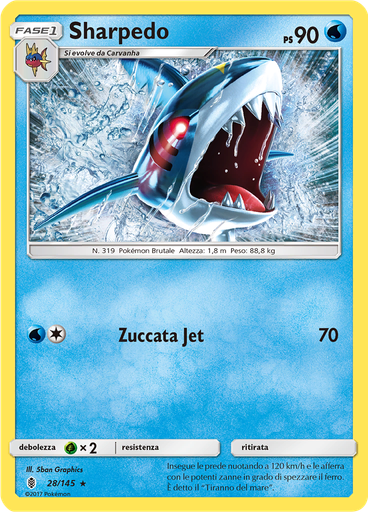 Sharpedo (Reverse Holo)