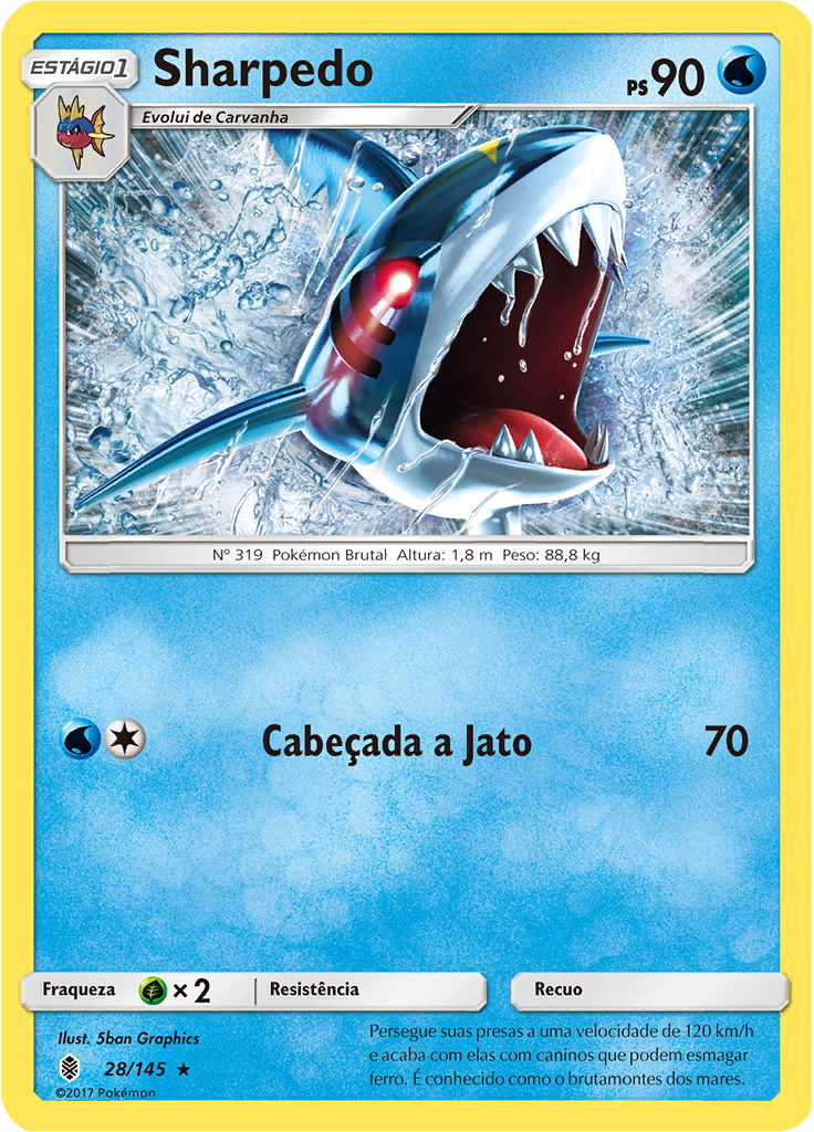 Sharpedo (Reverse Holo)