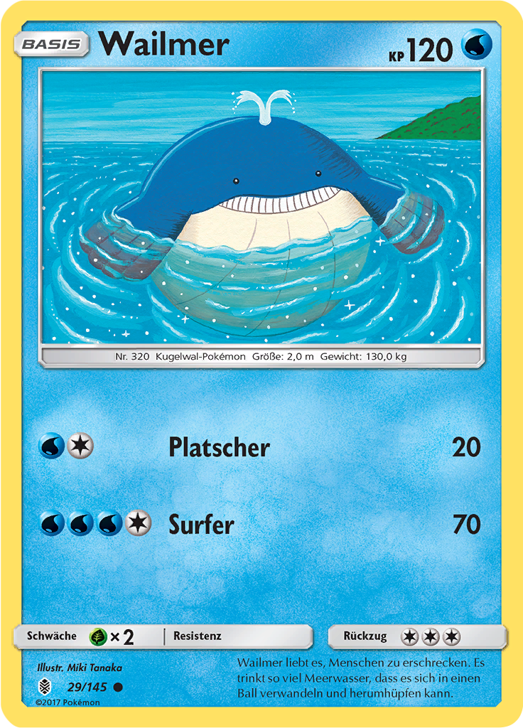 Wailmer (Reverse Holo)