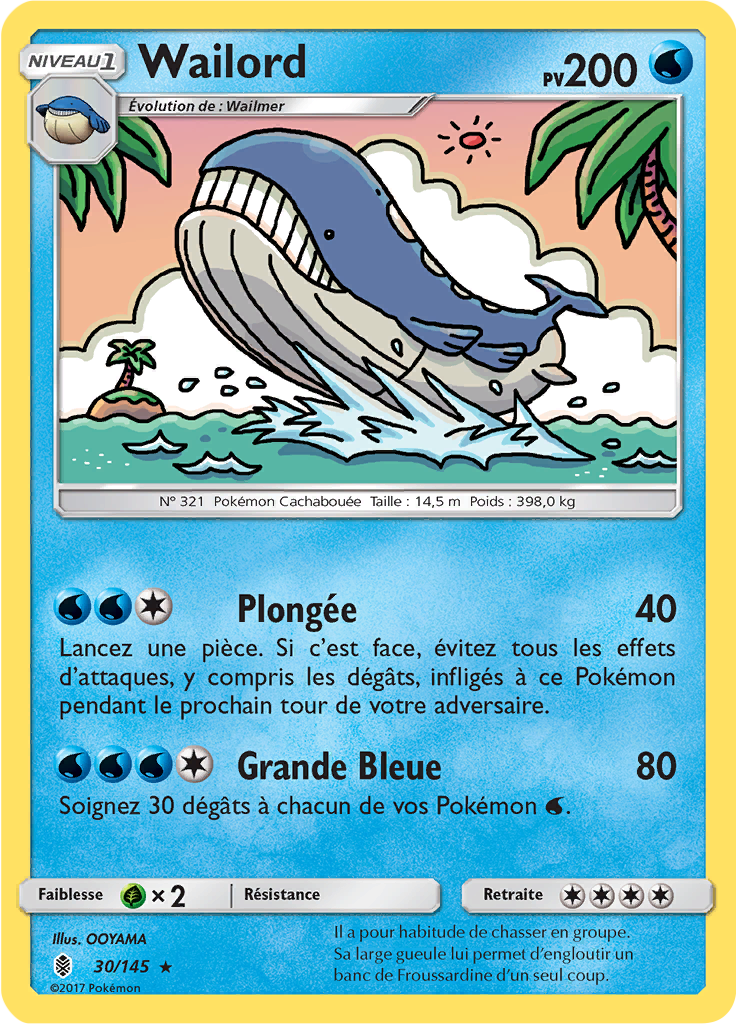Wailord (Reverse Holo)