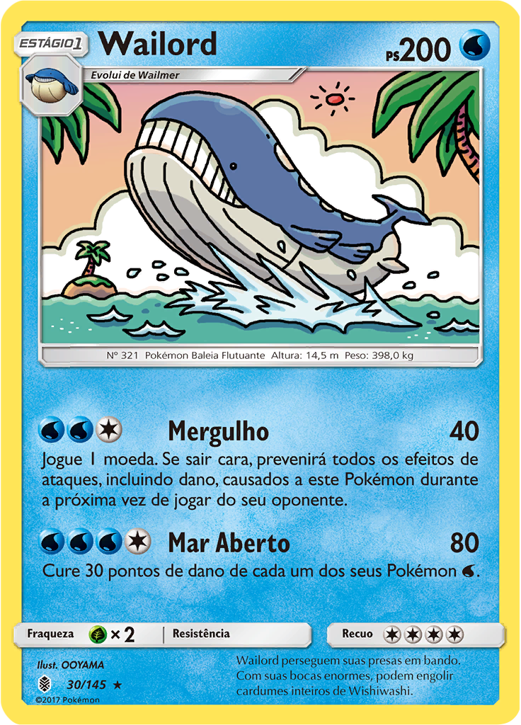 Wailord (Reverse Holo)