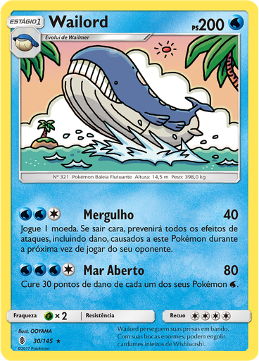 Wailord (Reverse Holo)