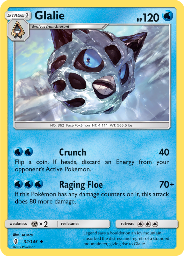Glalie (Reverse Holo)