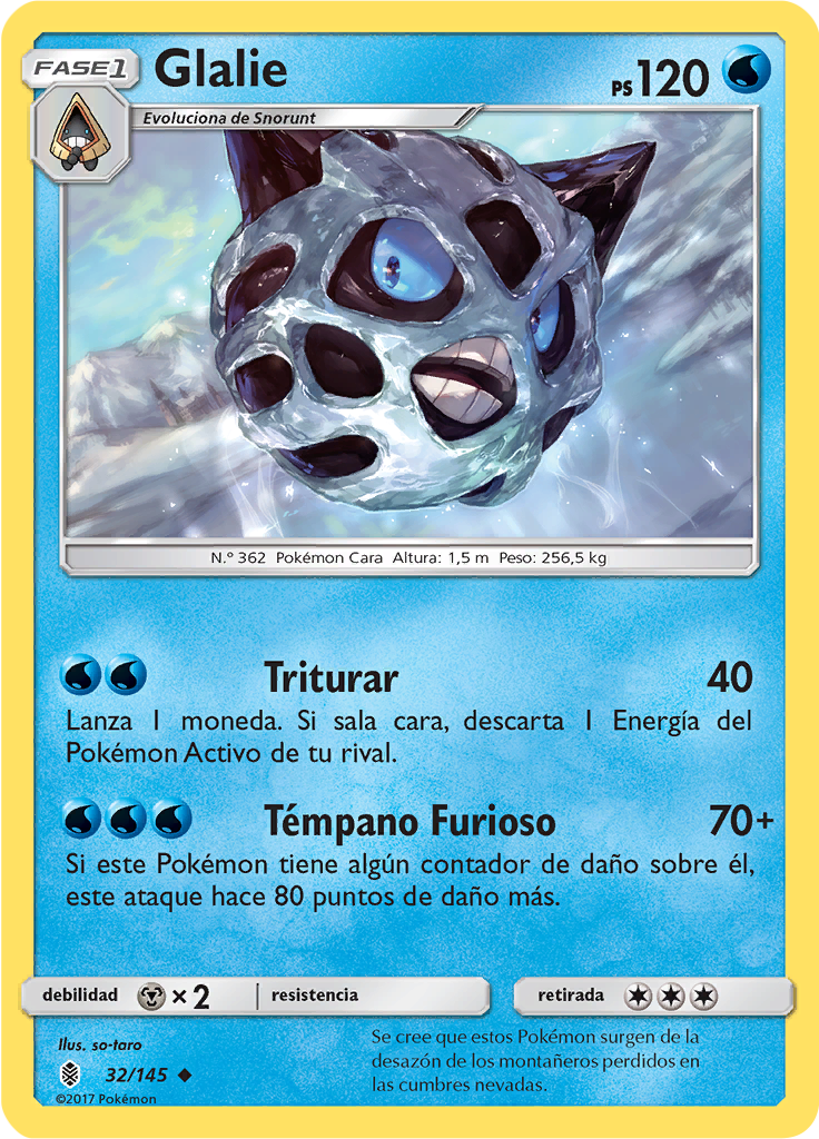 Glalie (Reverse Holo)
