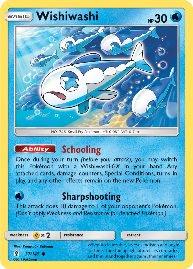 Wishiwashi (Reverse Holo)