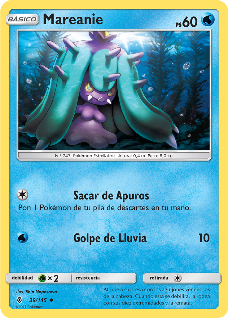 Mareanie (Reverse Holo)