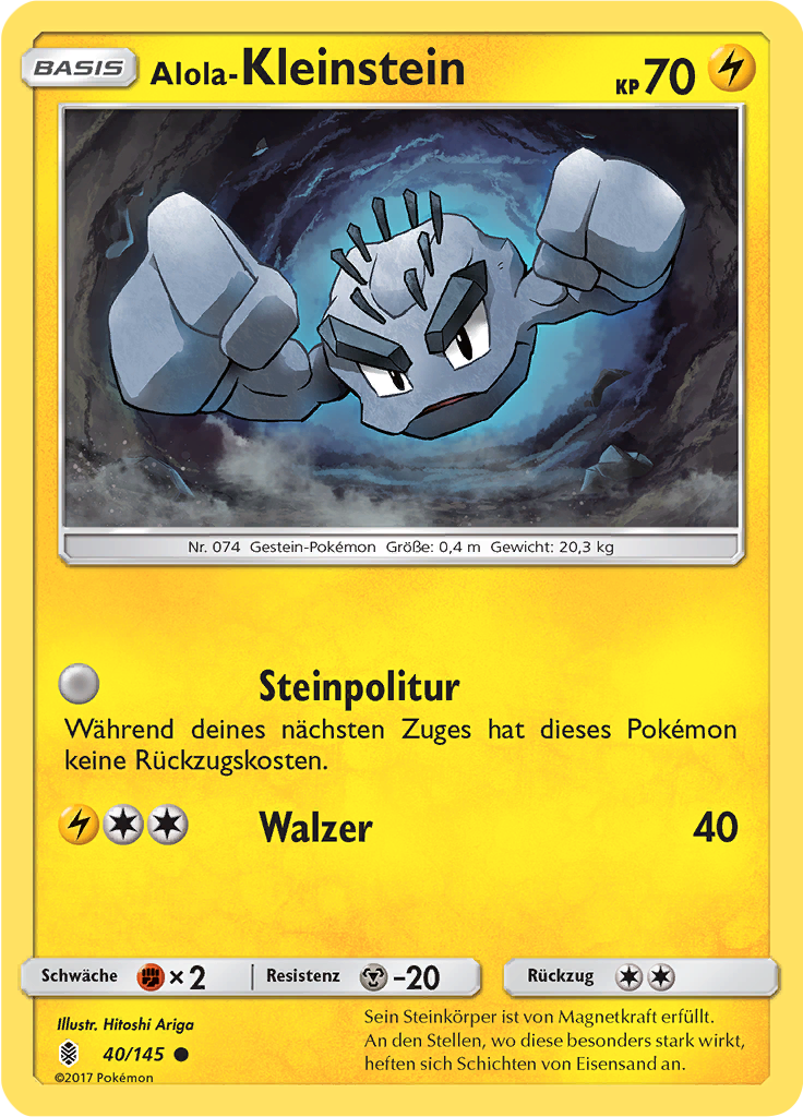 Alola-Kleinstein (Reverse Holo)