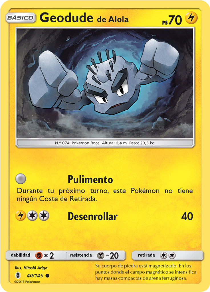 Geodude de Alola (Reverse Holo)
