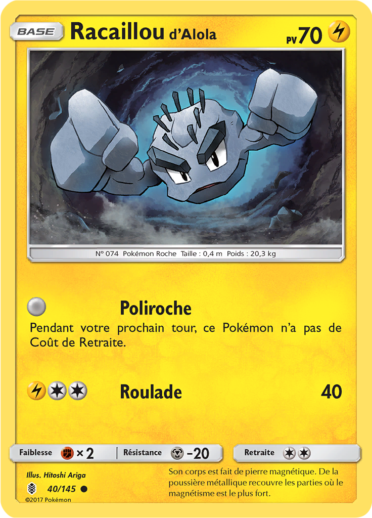 Racaillou d’Alola (Reverse Holo)