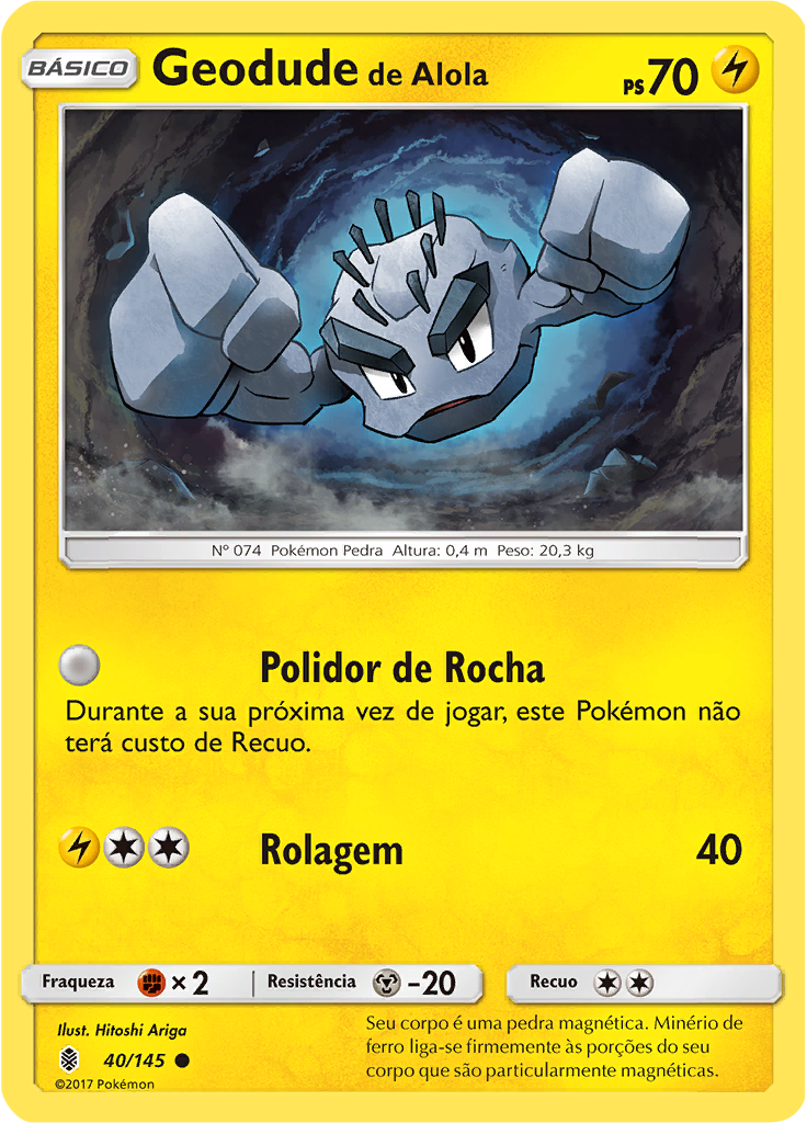 Geodude de Alola (Reverse Holo)