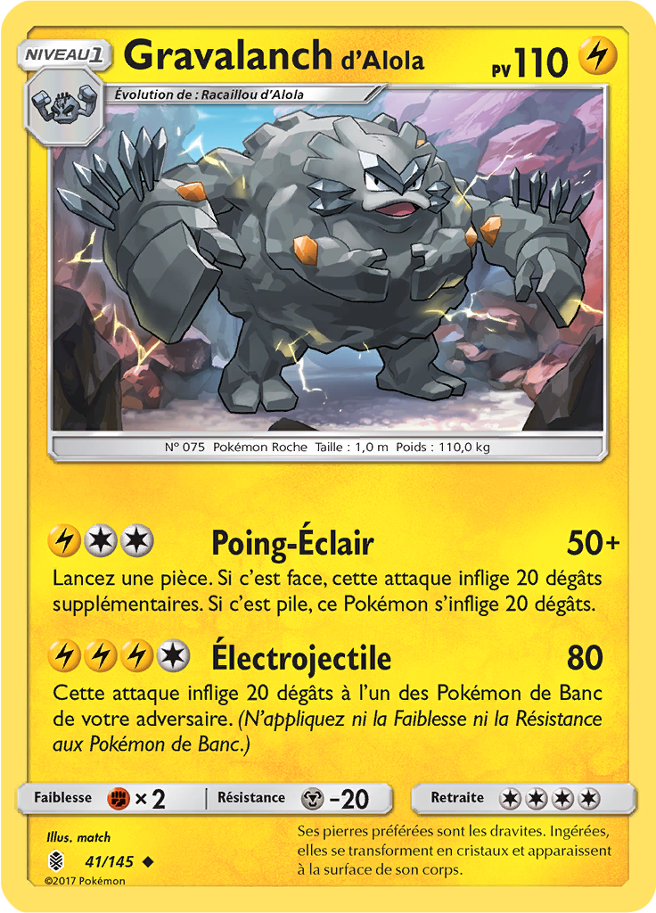 Gravalanch d’Alola (Reverse Holo)