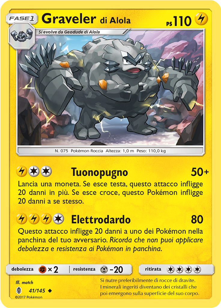 Graveler di Alola (Reverse Holo)
