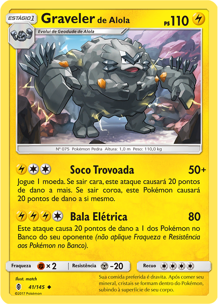 Graveler de Alola (Reverse Holo)