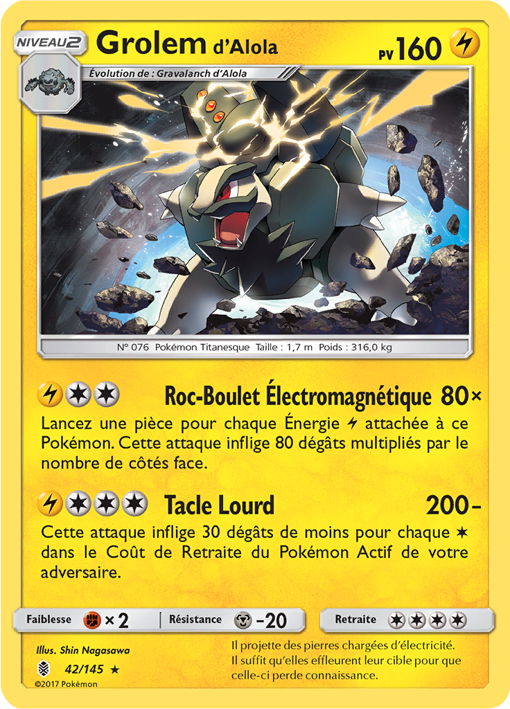 Grolem d’Alola (Reverse Holo)