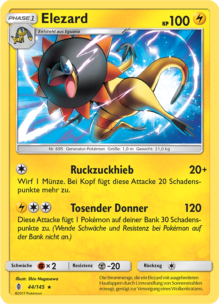 Elezard (Reverse Holo)