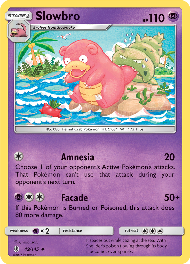 Slowbro (Reverse Holo)