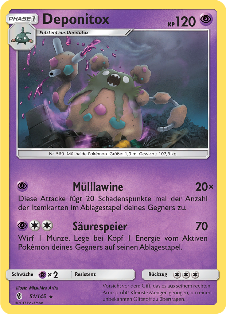 Deponitox (Reverse Holo)