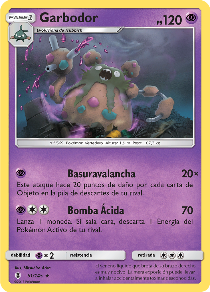 Garbodor (Reverse Holo)
