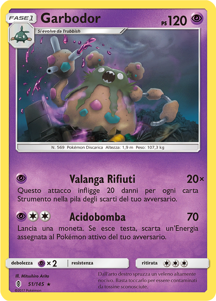 Garbodor (Reverse Holo)