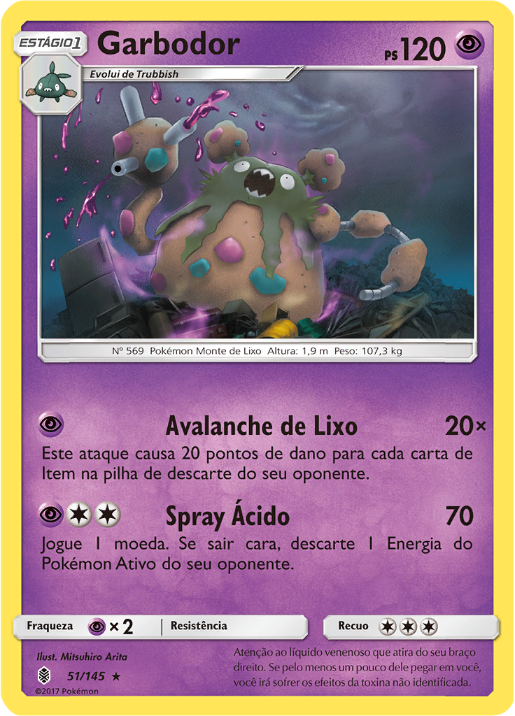 Garbodor (Reverse Holo)