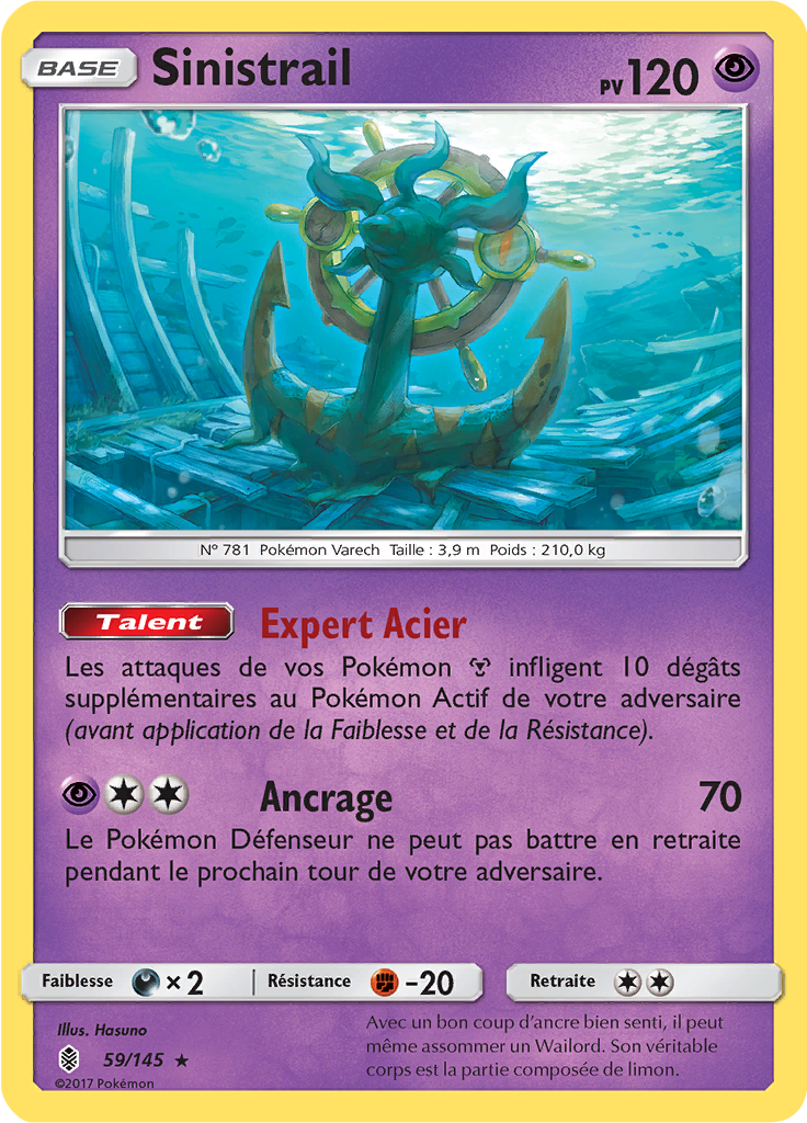 Sinistrail (Reverse Holo)