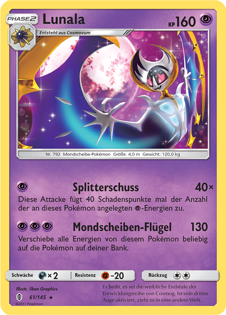 Lunala (Reverse Holo)