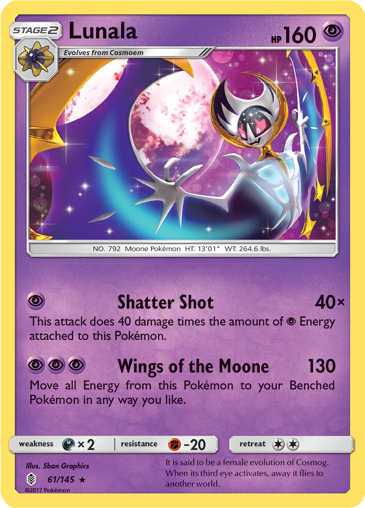 Lunala (Reverse Holo)