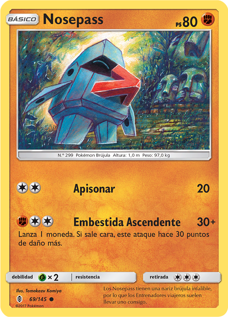 Nosepass (Reverse Holo)
