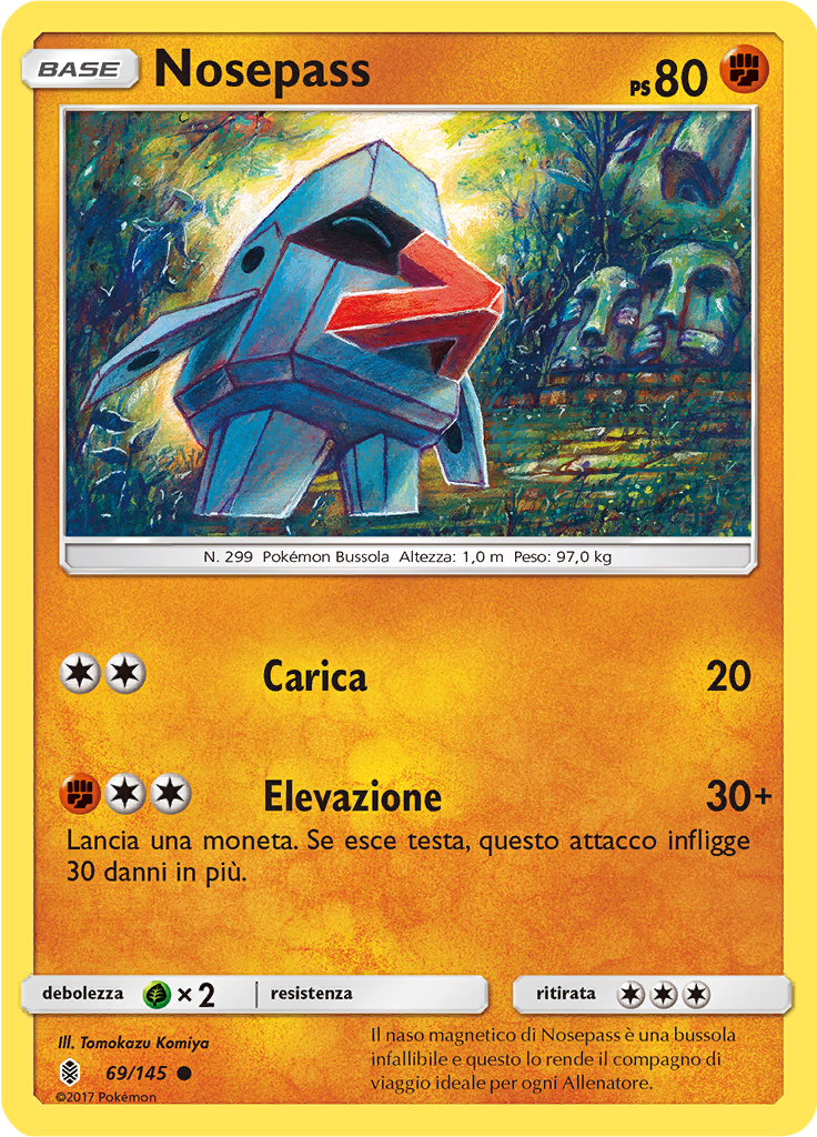 Nosepass (Reverse Holo)