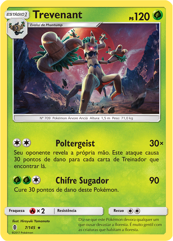 Trevenant (Reverse Holo)