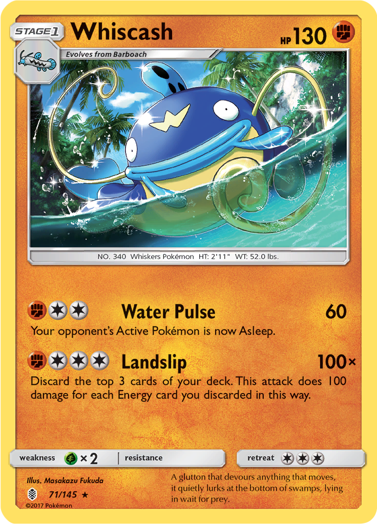 Whiscash (Reverse Holo)