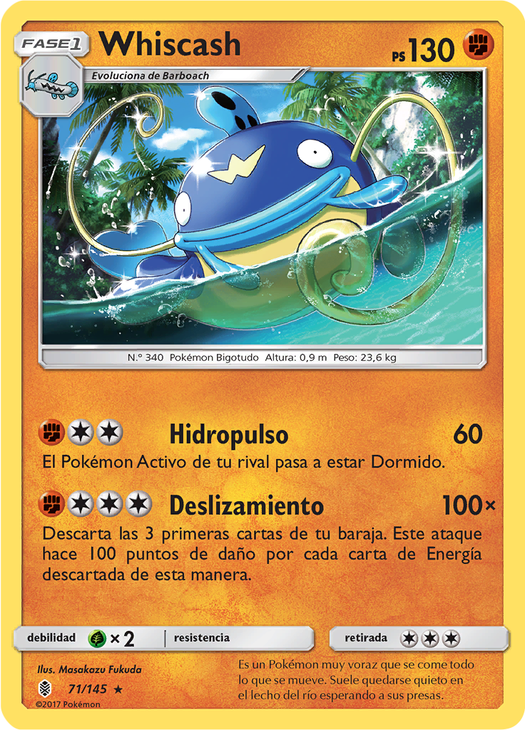 Whiscash (Reverse Holo)