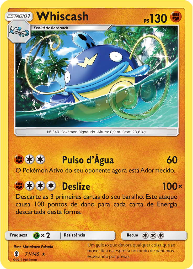 Whiscash (Reverse Holo)