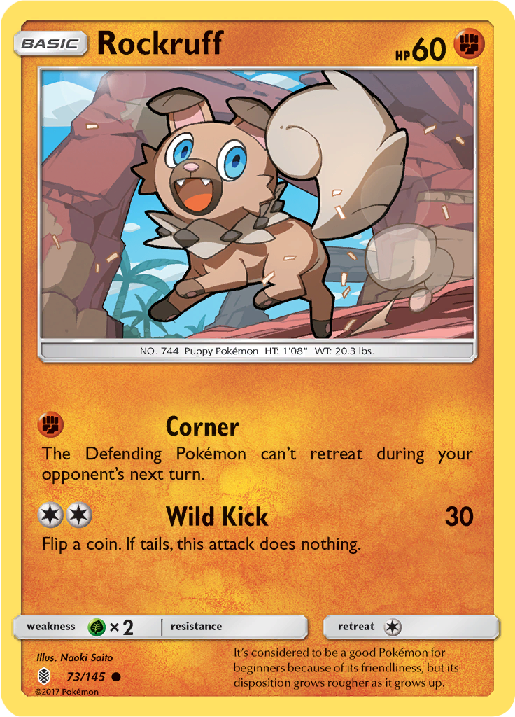 Rockruff (Reverse Holo)