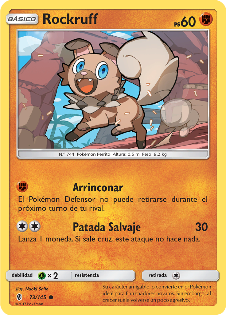 Rockruff (Reverse Holo)