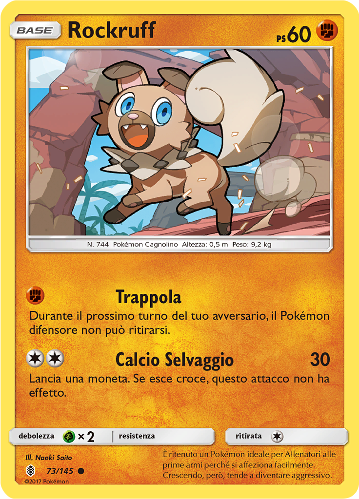 Rockruff (Reverse Holo)