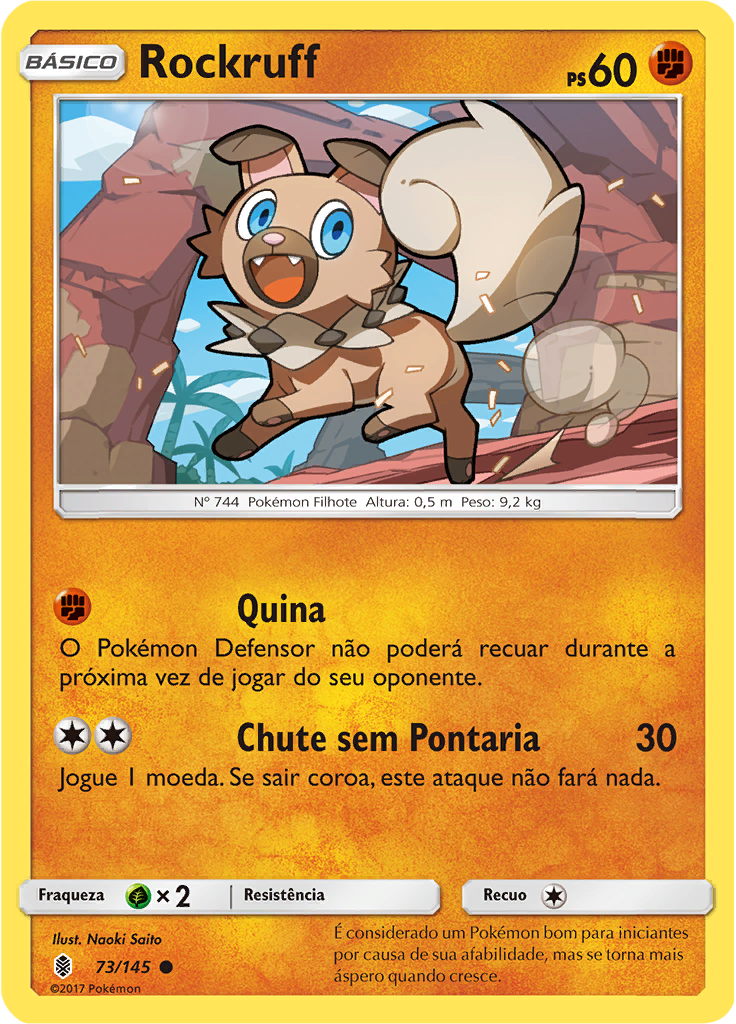 Rockruff (Reverse Holo)