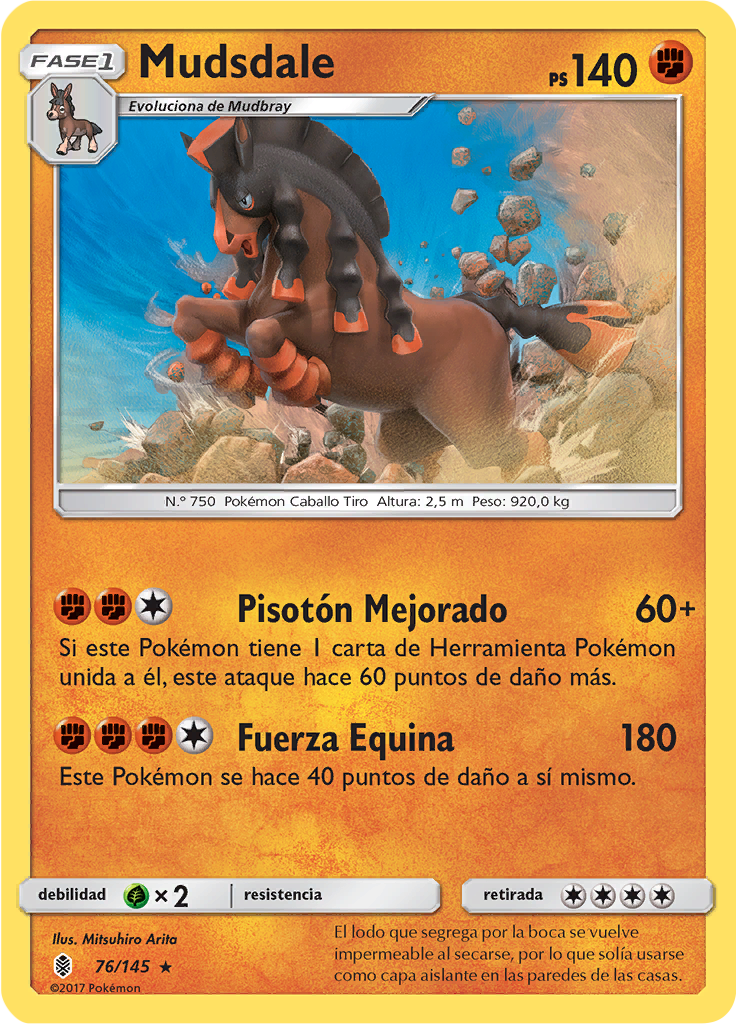 Mudsdale (Reverse Holo)