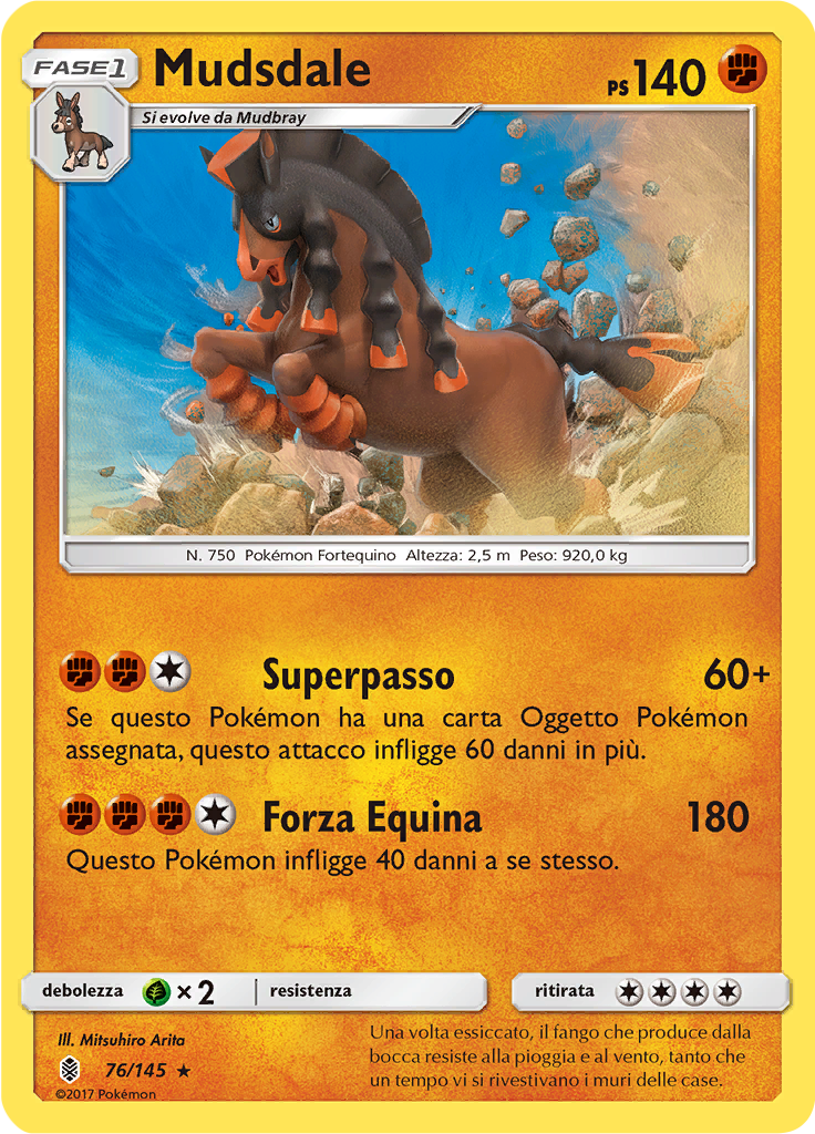 Mudsdale (Reverse Holo)