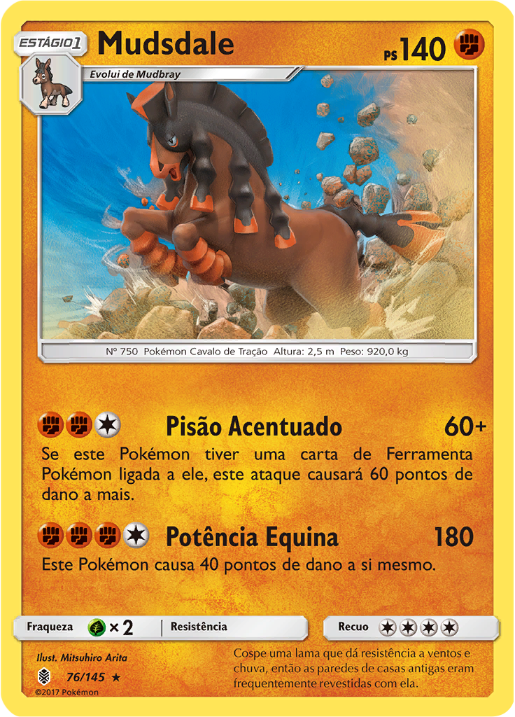 Mudsdale (Reverse Holo)