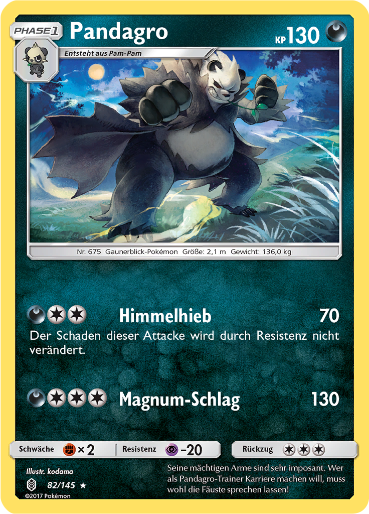 Pandagro (Reverse Holo)